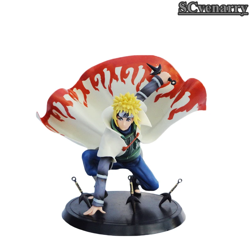 Naruto Shippuden намикадзэ Минато ПВХ фигурка Коллекционная модель игрушки 14 см|Игровые