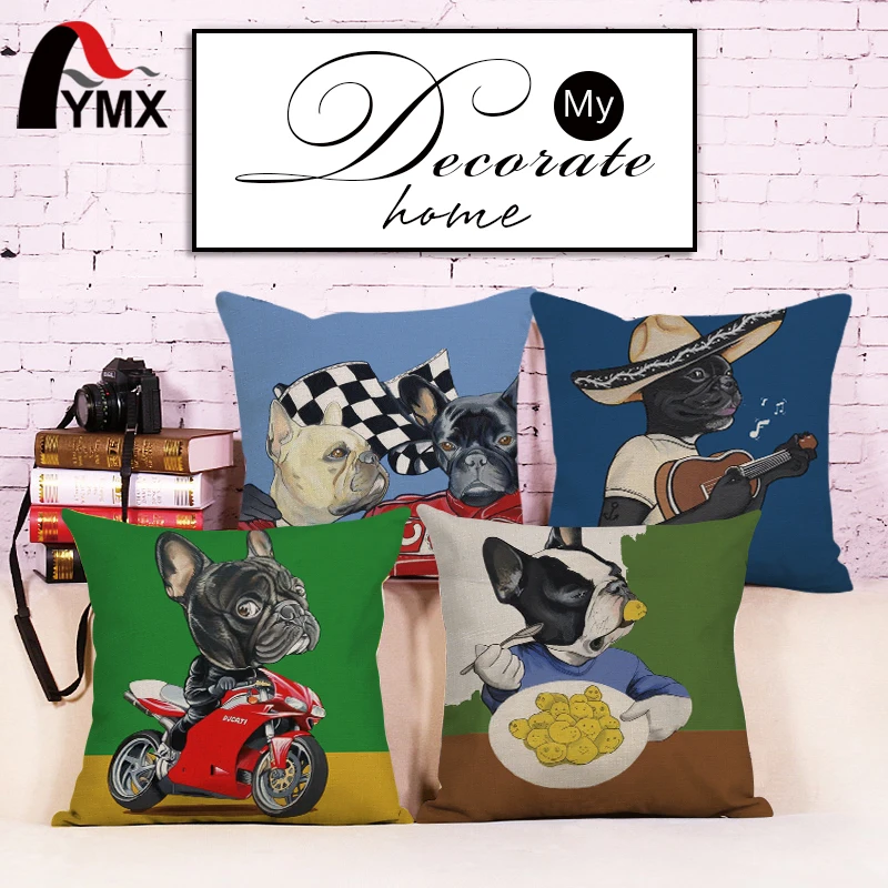 Набор наволочек для автомобиля модные мягкие наволочки с мультяшными животными