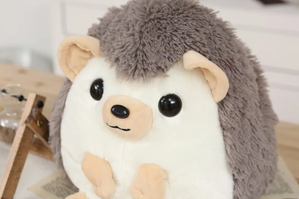 Kawaii плюшевый рюкзак игрушки чучело кукла милая сумка в форме Ежика школьный Рождественский подарок для детей
