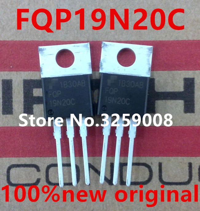 

FQP19N20 100%new original 10PCS