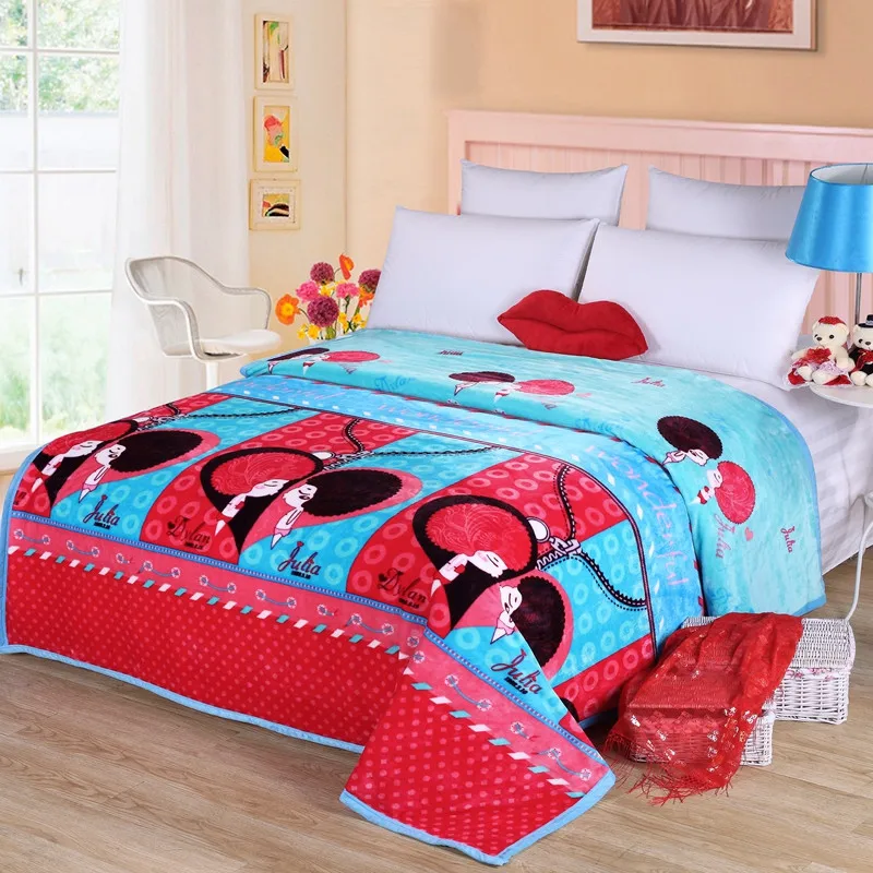 2 компл./лот Маленький желтый утка Фланель на кровать бросить одеяло