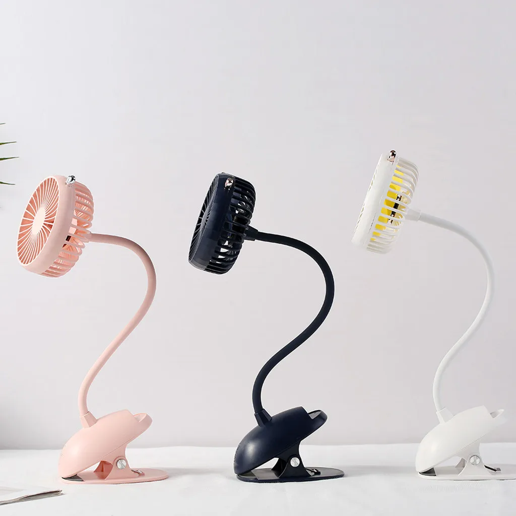 2019 Новый USB Перезаряжаемый Электрический вентилятор гибкий палевый образный