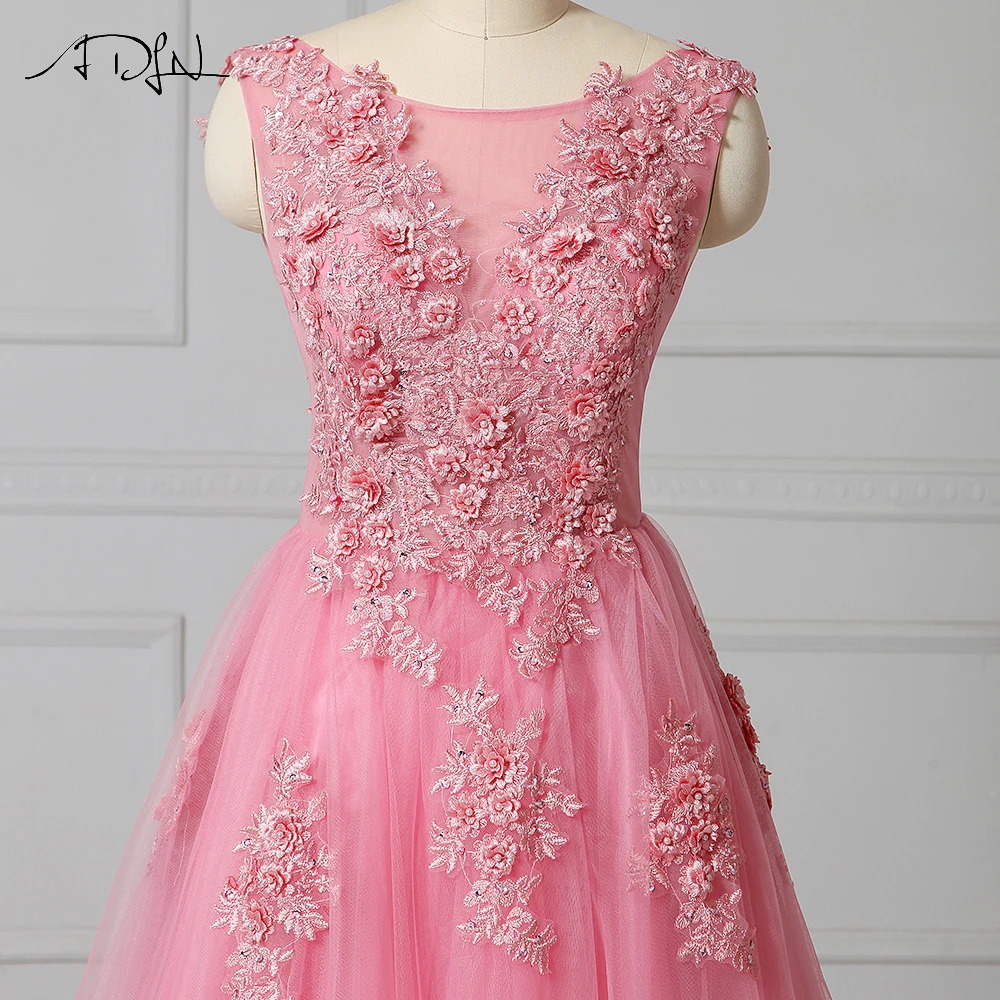 ADLN/Лидер продаж дешевые вечерние платья длинное платье без рукавов с цветочным