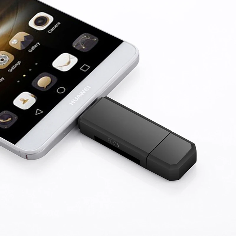 3 в 1 высокоскоростной USB2.0 адаптер OTG кардридер Type C & Micro USB TF/SD для Android компьютера
