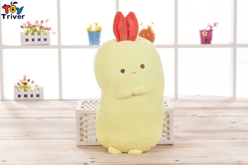 42 см Сан-Икс плюшевая игрушка Sumikko Gurashi Длинная Подушка-валик Подушка Мягкая кукла детский подарок на день рождения подарок магазин Home Deco Triver