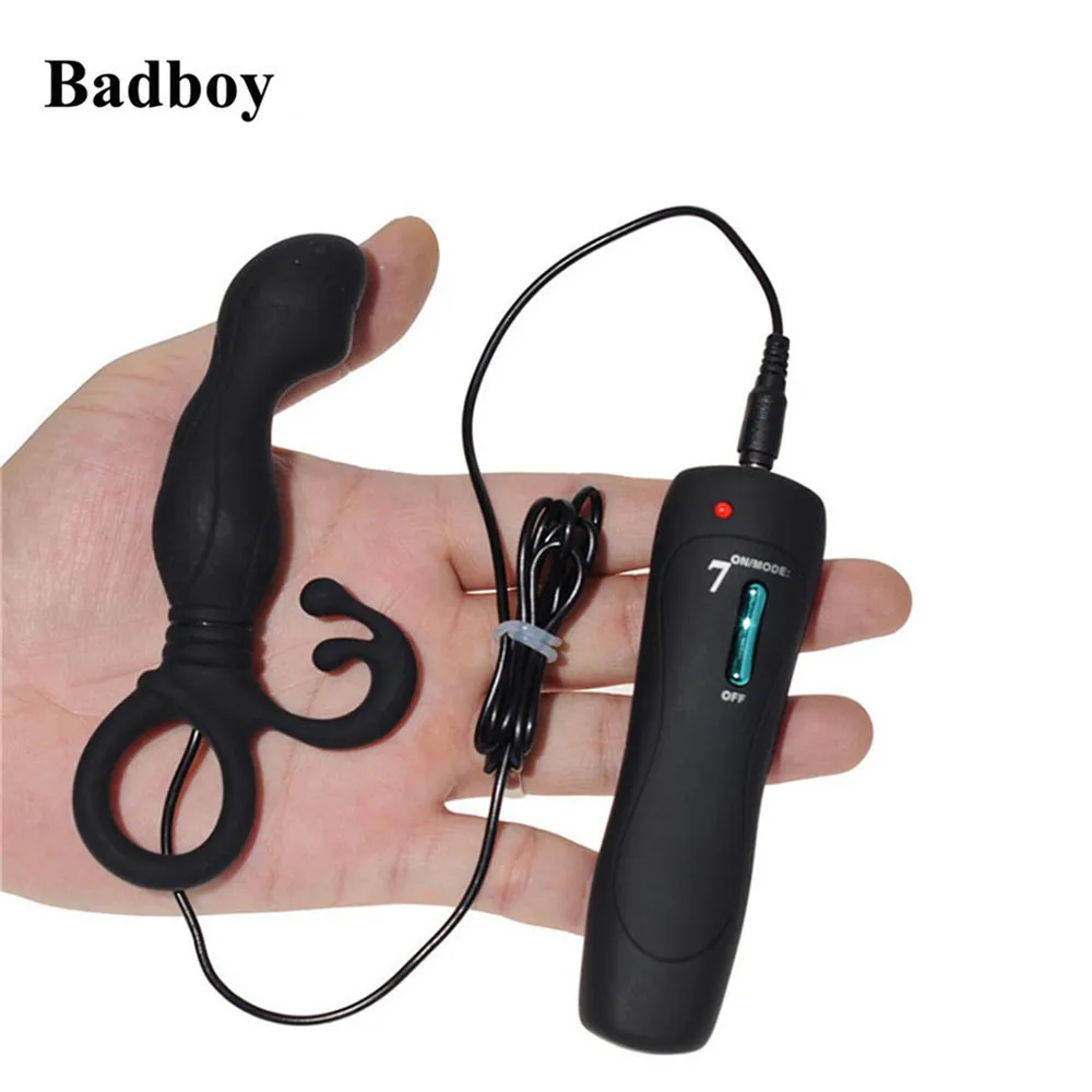 Реальное ощущение кожи зонд вибрационный Анальный PlugRemote контроль Анальная