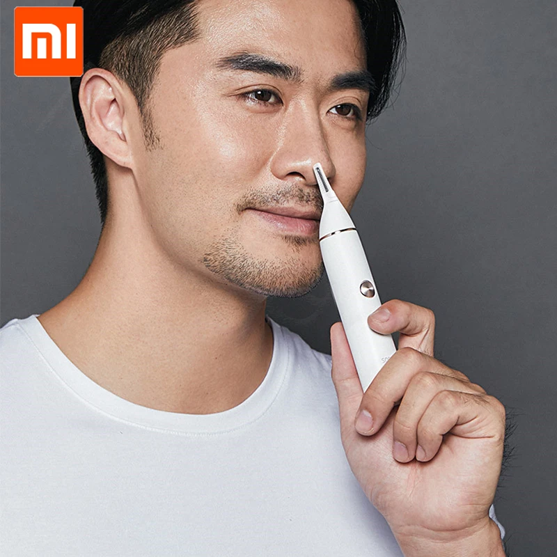 Оригинальный Xiaomi Mijia Soocas IPX5 Водонепроницаемый триммер для волос в носу клипер