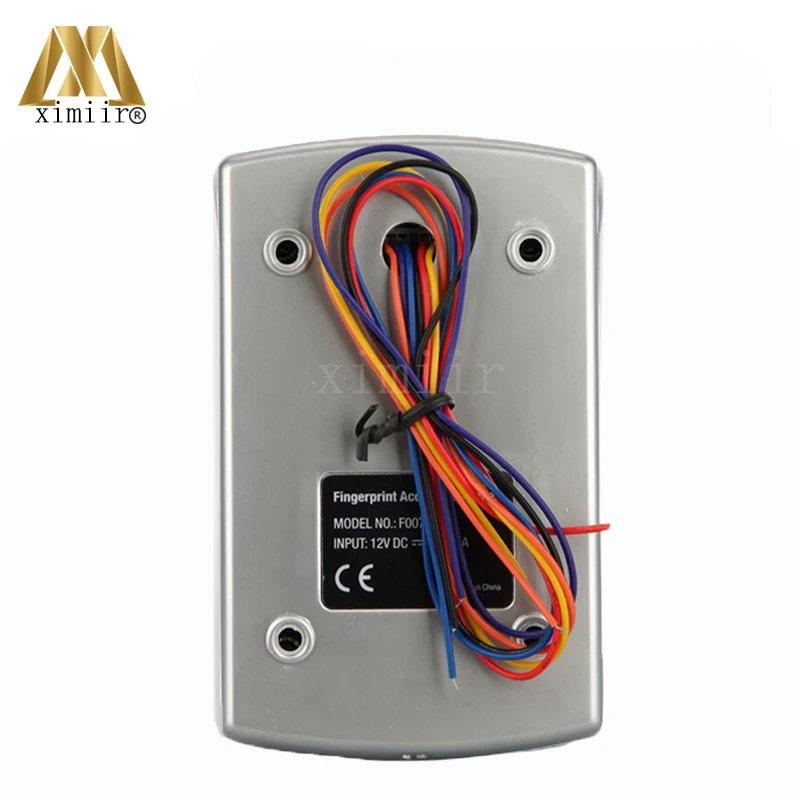 

F007-C Biometric Metal Single Fingerprint Reader No Software Waterproof Cover Access Control System