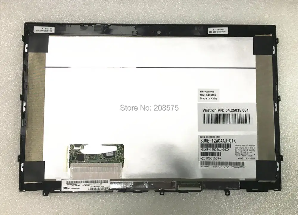 Бесплатная доставка LP125WH2 SLB3 сенсорный ЖК экран для Lenovo Thinkpad X220T X220IT X230T X230IT|lenovo lcd