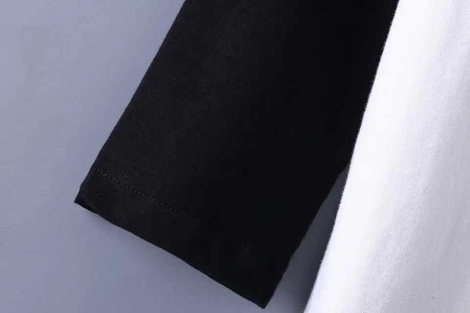 Женские футболки с принтом красных губ LUNDUNSHIJIA рукавом три четверти 2017|t-shirt for