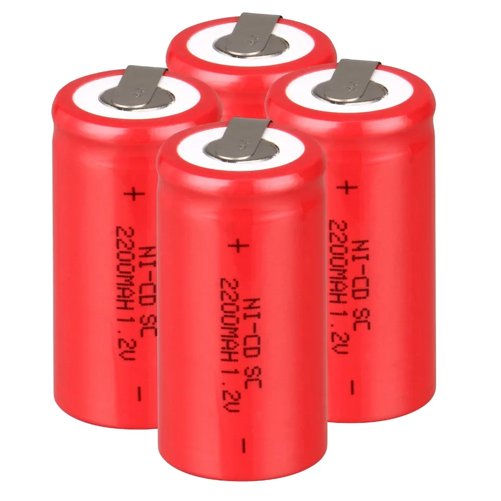 Никель кадмиевая аккумуляторная батарея Anmas Power Red COlor 2200 мАч 1 2 В|Перезаряжаемые