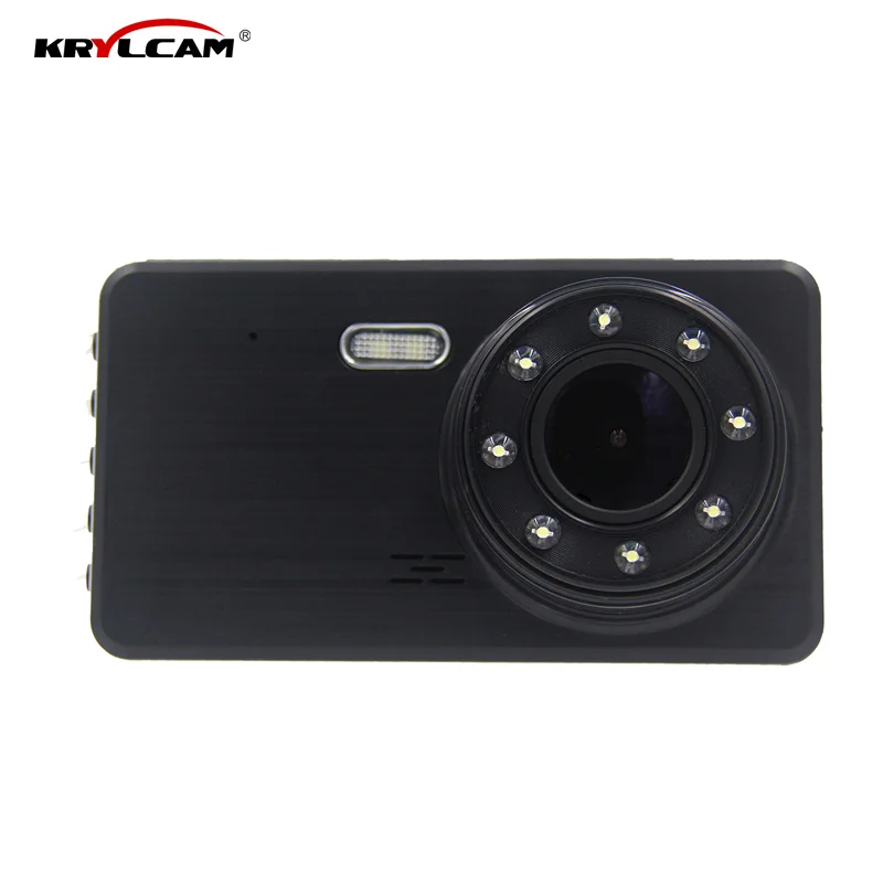 Krylcam 4 0 дюйма 1080P двойной объектив Full HD Автомобильный видеорегистратор камера 170
