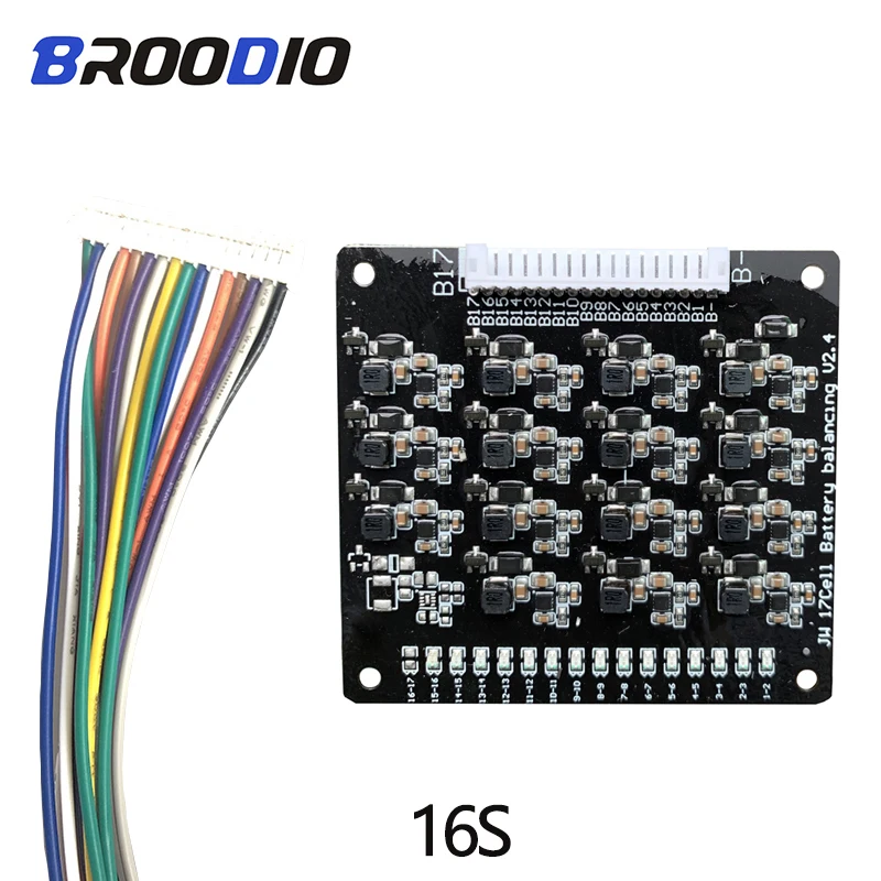 3S 4S 6S 7S 10S 12S 13S 14S 16S 17S BMS 1.2A баланс Lifepo4 LTO литиевая батарея активный эквалайзер