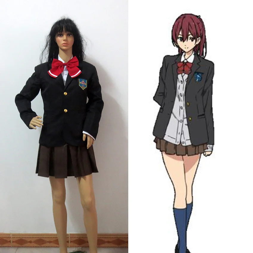 Free! - Iwatobi Swim Club Gou Matsuoka Cosplay Costume High School Girl Uniform Custom Made Free Shipping