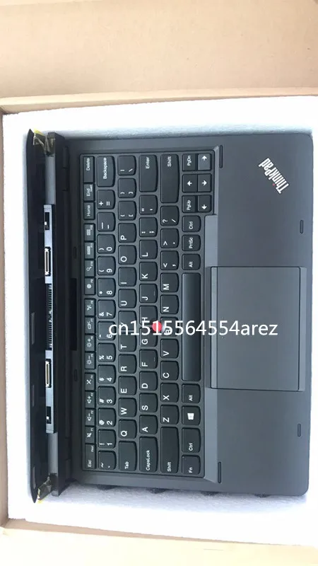 Оригинальный ноутбук LENOVO ThinkPad Helix клавиатура + база 03X6583 спиральная док станция