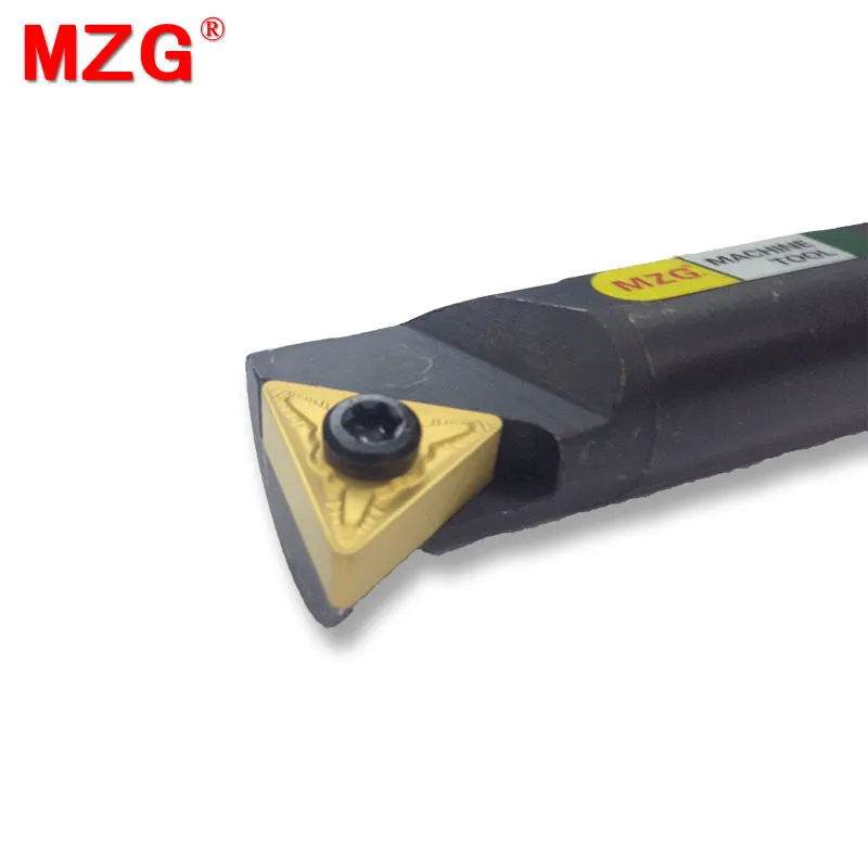 MZG 16 мм S16Q-STLNR16 CNC токарный винт типа сталь, токарный станок резак бар обработки отверстий Зажимной замок внутренний расточной инструмент