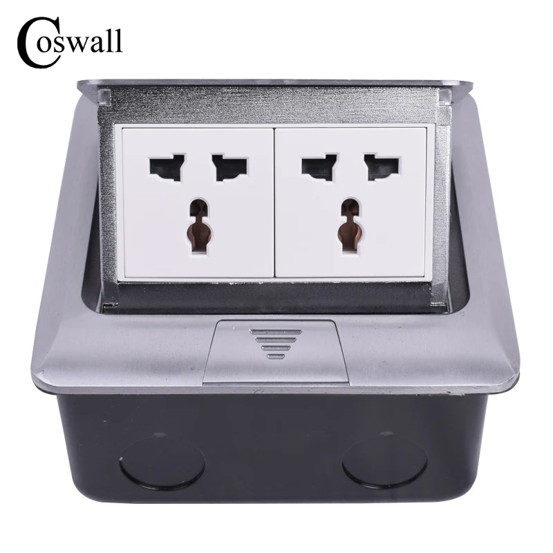 Coswall все алюминиевые панели универсальные 6 отверстий всплывающие напольные