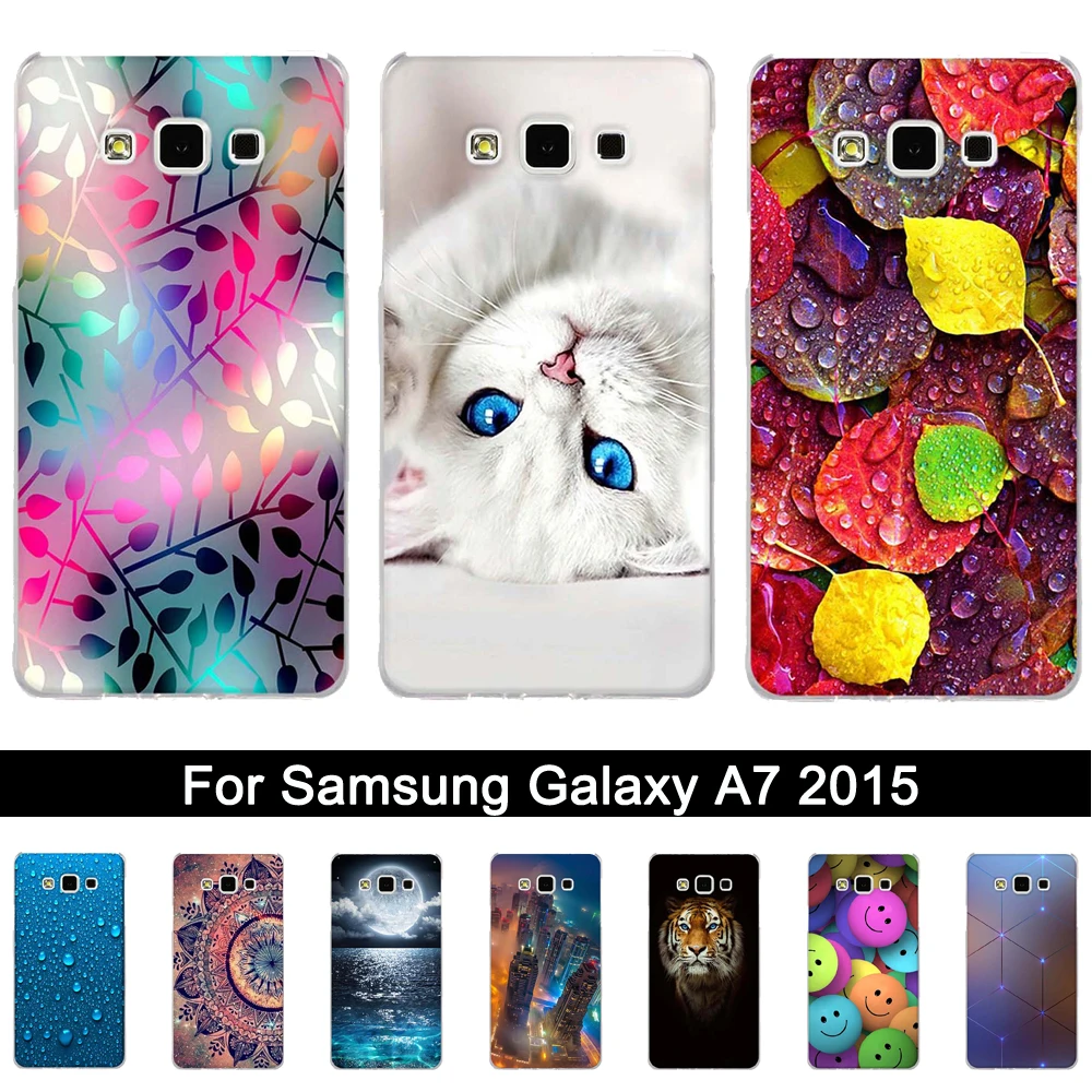 TPU Case For Samsung Galaxy A7 2015 A700 A700F SM-A700F Case Silicone Back Phone Cover For Samsung A 7 2015 Cover Fundas Shells