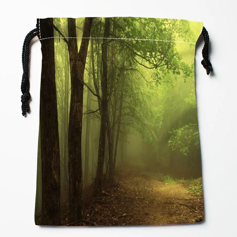 

Best Forest Nature Drawstring Bags Custom Storage Printed Receive Bag Bags Size 18X22cm Storage Bags
