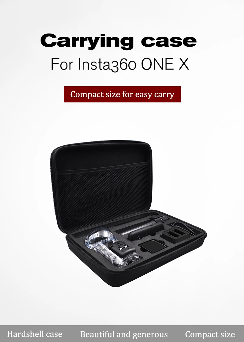Insta360 one x аксессуары venture case Bullet Time комплект селфи палка вращение ручка чехол для переноски