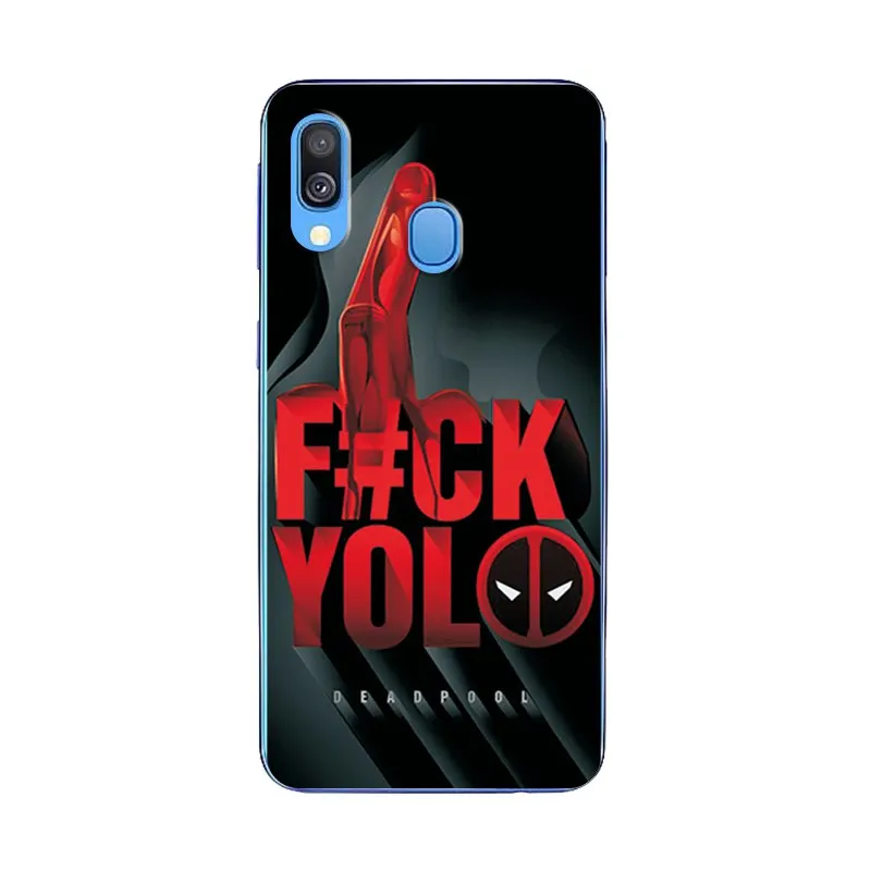 Чехол для телефона Samsung Galaxy A10 A50 A70 A30 силиконовый чехол с Бэтменом Новинка A40