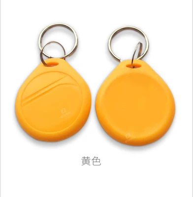 Yellow UID; запасной S50 1 K 13,56 МГц nfc-карта блок IC 0 перезаписываемый Бланк карточка копир RFID ключ для домофона тег кольцо для ключей доступа Управление - Цвет: Yellow