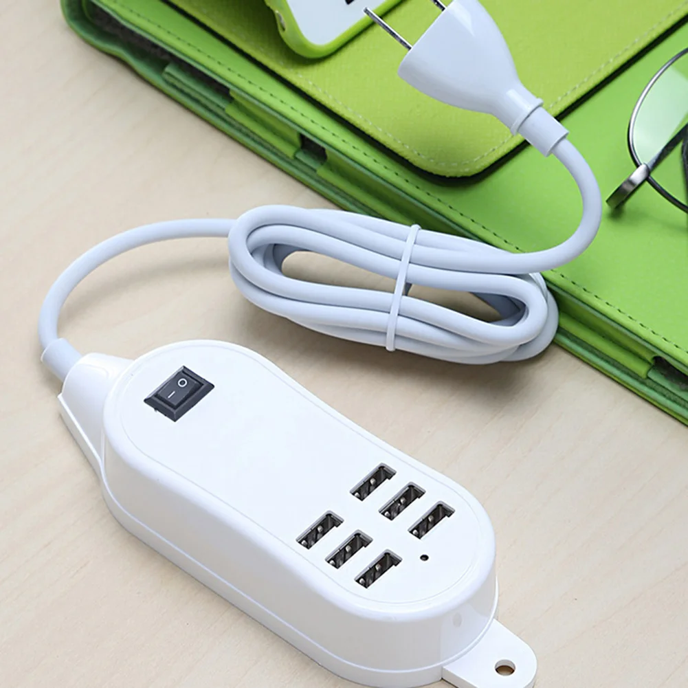 25 Вт/5А 6 usb портов для настольного телефона зарядное устройство AC зарядное устройство станция адаптер для мобильного телефона планшета