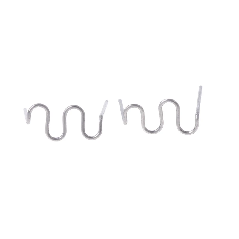 Новинка 2019 100 шт./компл. Precut 0 8 мм волнистые плоские скобы для горячего степлера