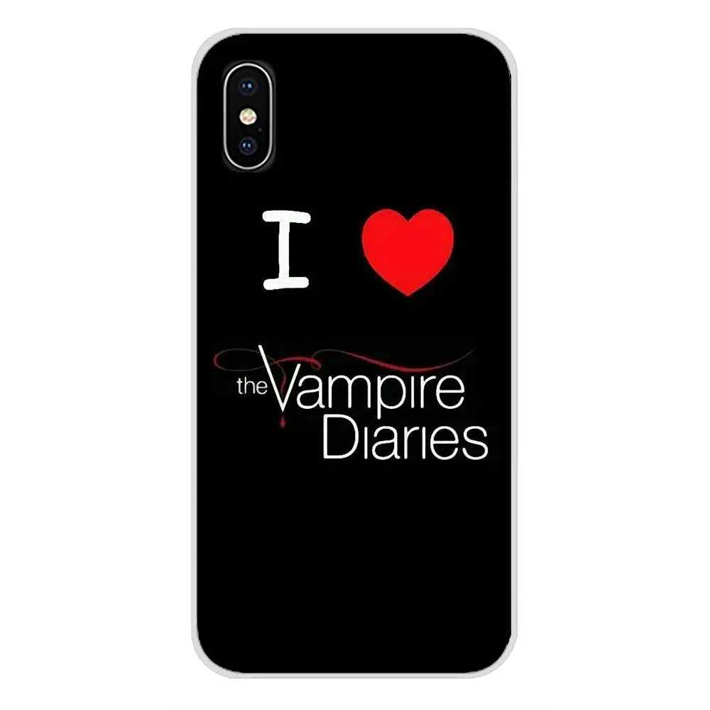 Прозрачный чехол из ТПУ с изображением дневников вампира 1864 для Huawei P Smart Mate Honor 7A 7C