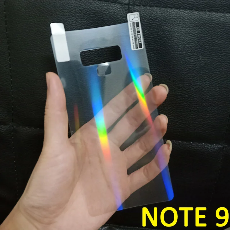 Модная прозрачная лазерная наклейка на заднюю панель телефона Samsung S20 Ultra Plus NOTE 9