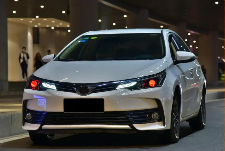 Corolla фара, HID xenon, автомобиль Стайлинг для corolla бампер лампы, дополнительно сглаз, auris, пик, altis налобный фонарь