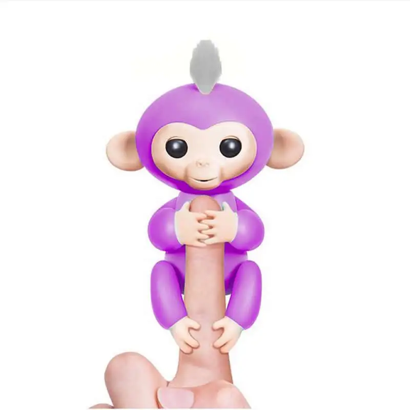 Happy monkey pack 6 цветов игрушки Интерактивная обезьяна умный палец детская индукция
