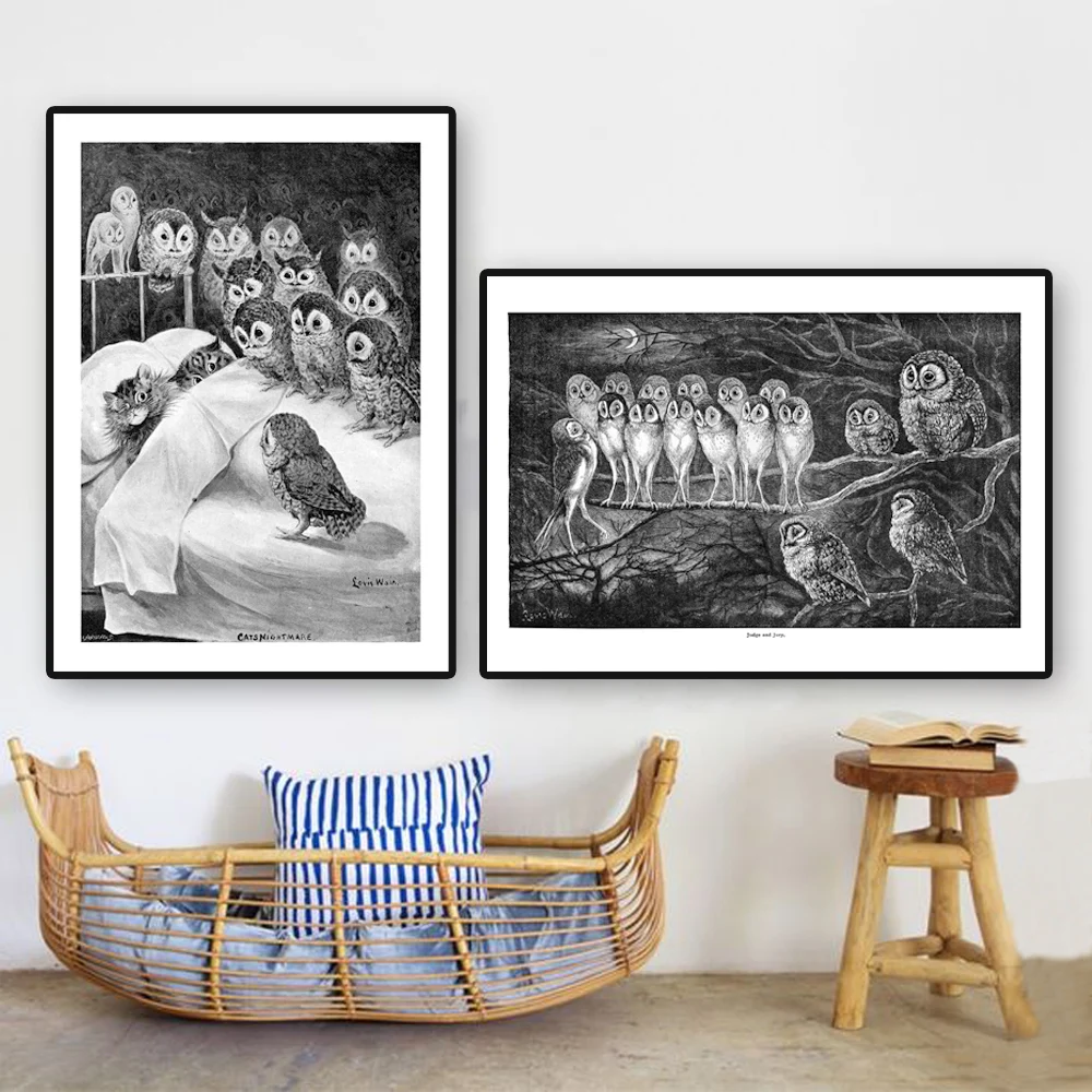 Классический супер узкий алюминиевый А3 постер рамка + Луи Уэйн 2 художественных