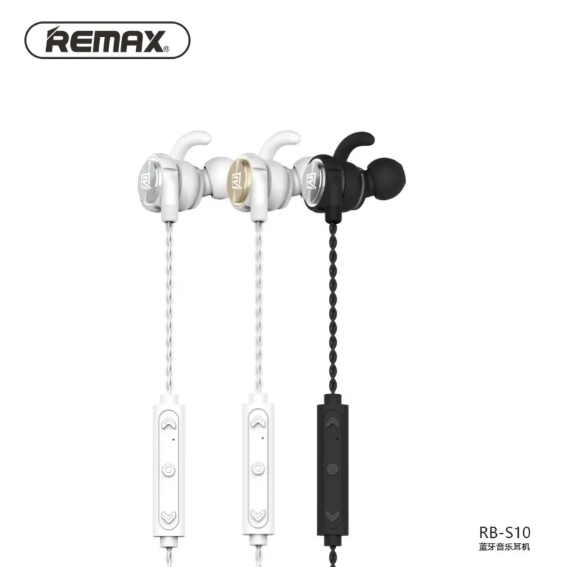 Магнитные Bluetooth наушники Remax спортивные высокоточные стереонаушники Музыкальный