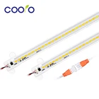 Светодиодная балка, Светодиодная трубка высокой яркости, 5730 В переменного тока, 50 см, Жесткая светодиодная лента, энергосберегающая, для кухонного шкафа, 2 шт.лот