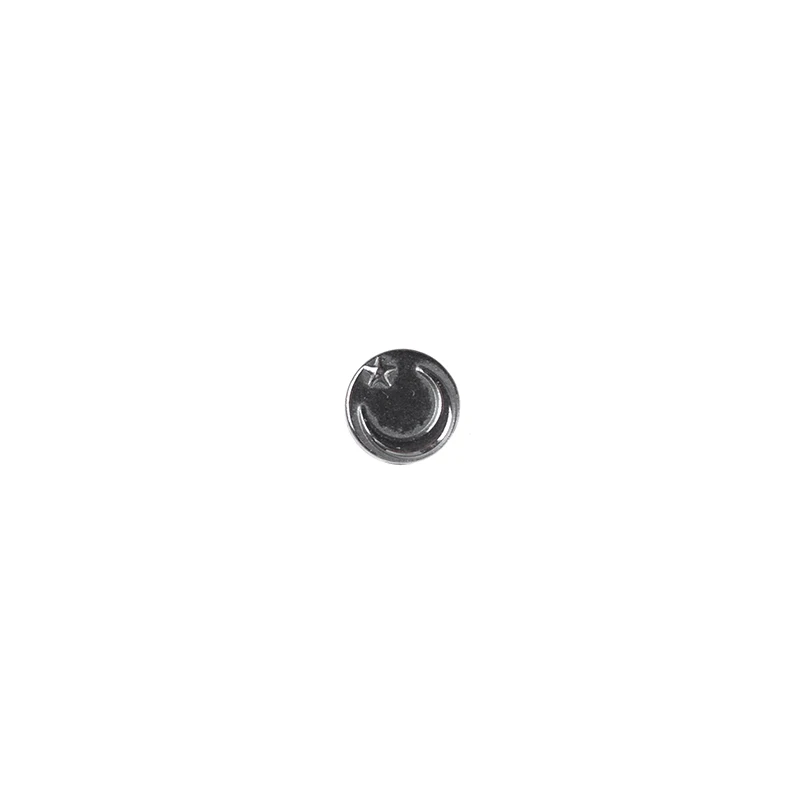 

New Natural Stone 10*10mm Bright Hematite Beads Round shape Star Moon Beads for DIY Necklace Bracelet Jewelry Making Accessories