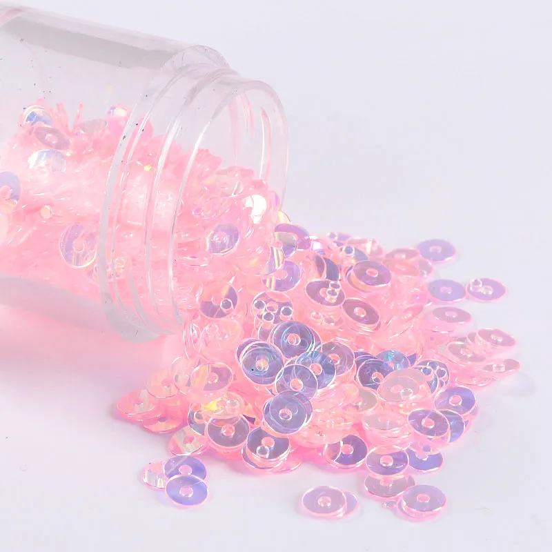 3000Pcs/Pack 3mm Flashlight Round Sequins Gorgeous PVC Loose Paillettes Sewing Wedding Dress Craft Garments Accessories | Дом и сад