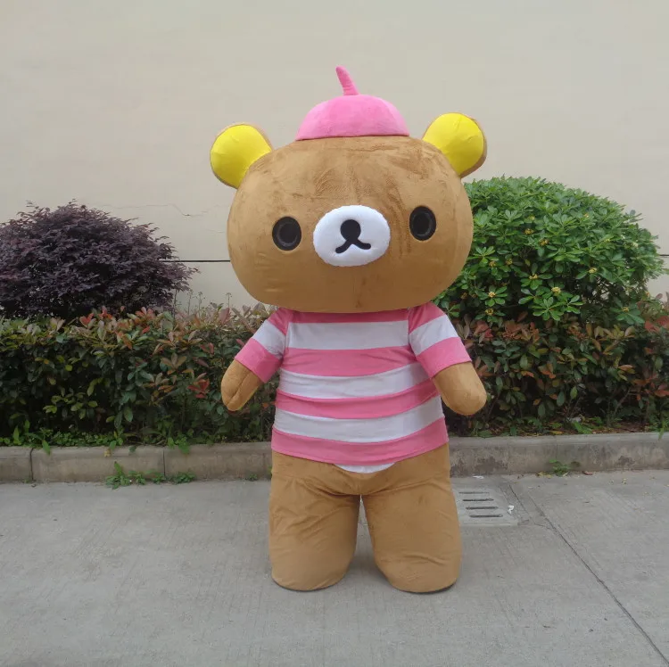 Индивидуальные Janpan костюмы талисмана Rilakkuma мультипликационный персонаж с