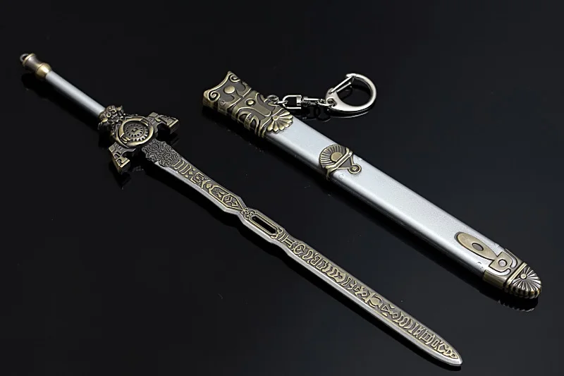 Коллекционная 1:6 весы рисунок сцены Аксессуары Сплав Оружие мечи с ножнами