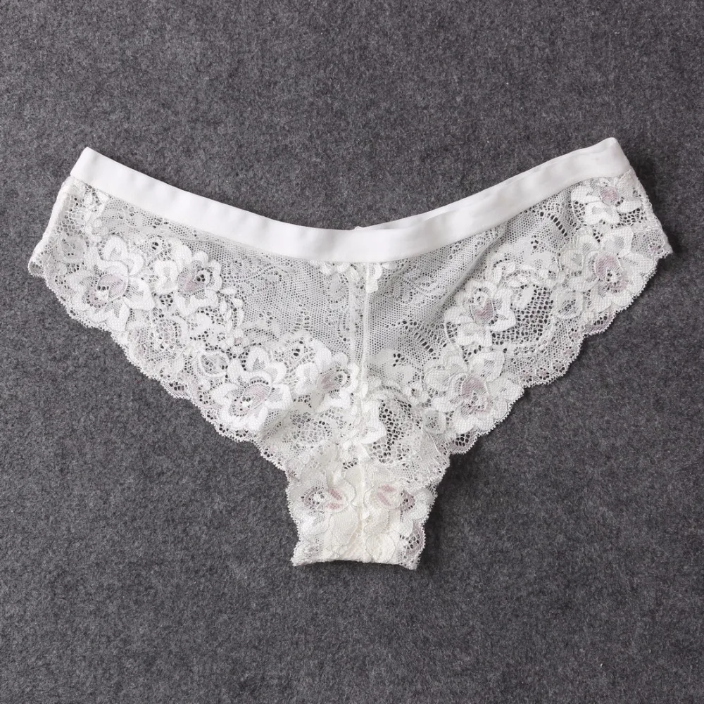 Новые осенние трусики женские трусы с низкой талией и вышивкой