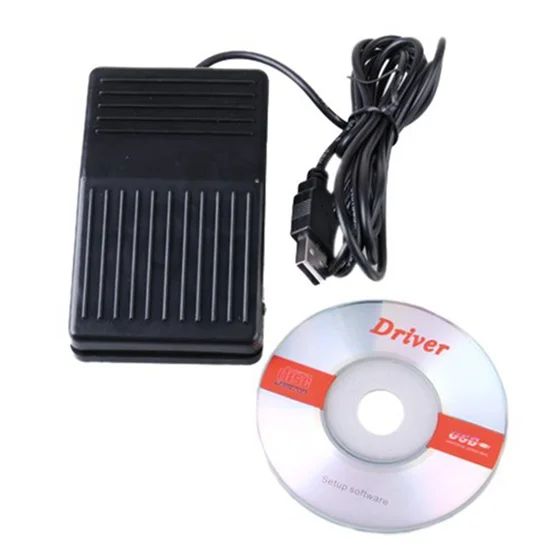ПК USB Foot Switch клавиатура педаль педали пк ножное переключение usb ключ для педалей педаль usb