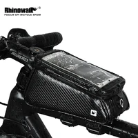 1 5l waterproof bicycle saddle rear bag bike front handlebar panniers with rain cover cycling top front tube frame bags pouch