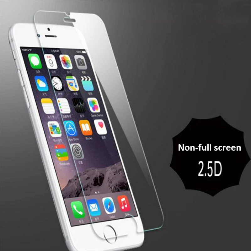 9 H Экран крышка из закаленного Стекло для Apple IPhone 5 5S 6 6S SE 7 Plus 8 плюс X Ясно протектор