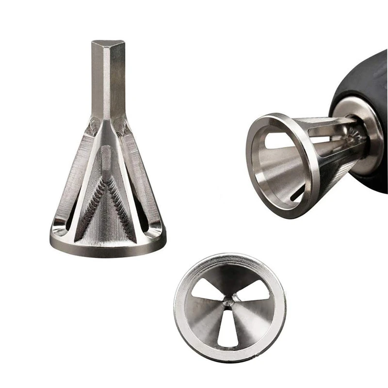 Deburring External Chamfering Tool 5Pcs Electric Hand Drill Set Screw Hole Size Countersink With 1 | Инструменты