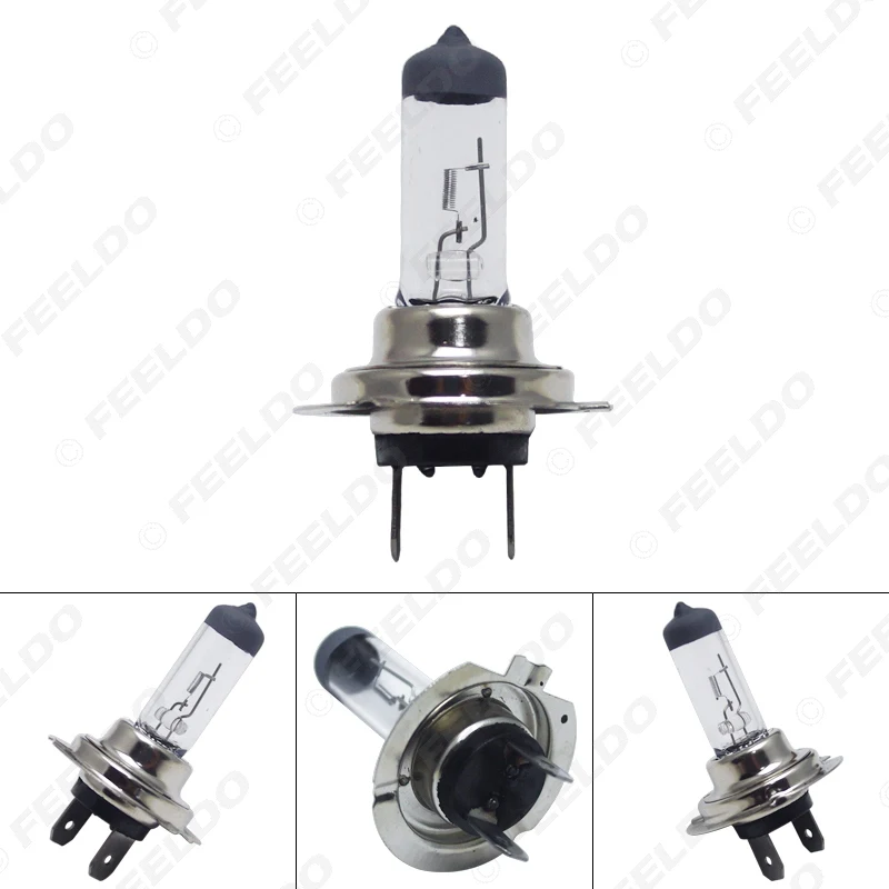 LEEWA 2 шт. автомобиль H1 H3 H4 H7 H8 H9 H11 9004 9005 9006 9007 H16 880 55 W/100 W 12V Белый противотуманки HalogenBulb автомобильные лампы для передних фар
