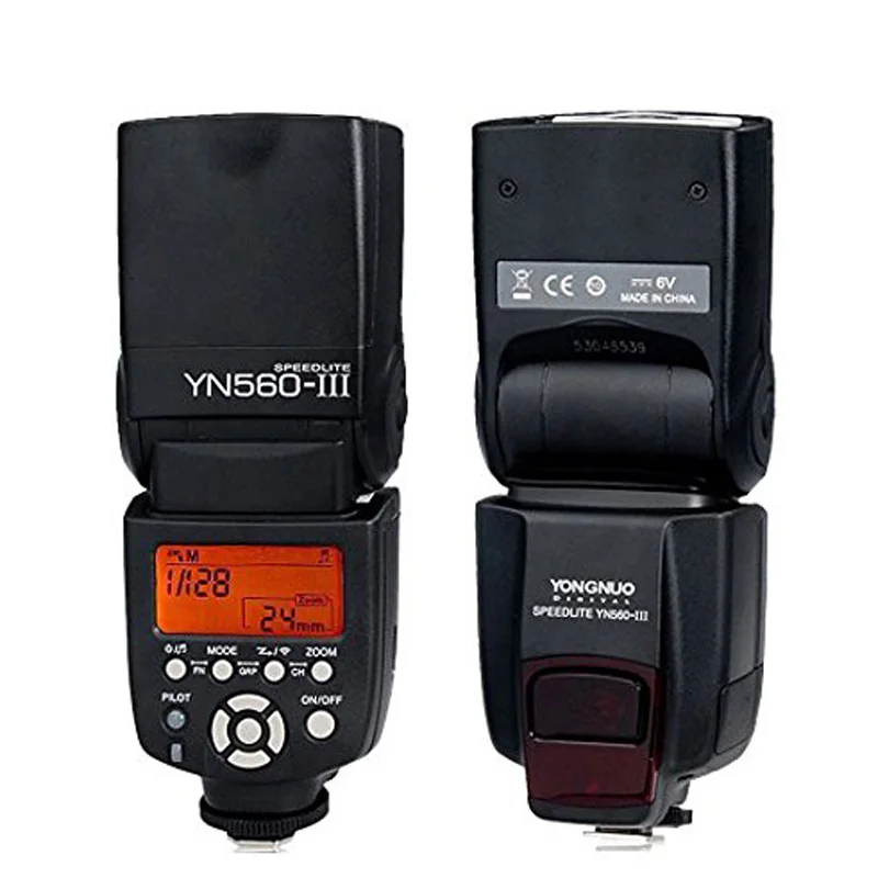2 * Yongnuo YN560 III 4G Беспроводная ручная Вспышка Speedlite + контроллер передатчика для Canon