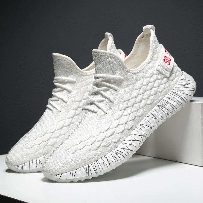 Мужские кроссовки OSCO легкие дышащие из сетчатого материала на весну и лето 2019 |