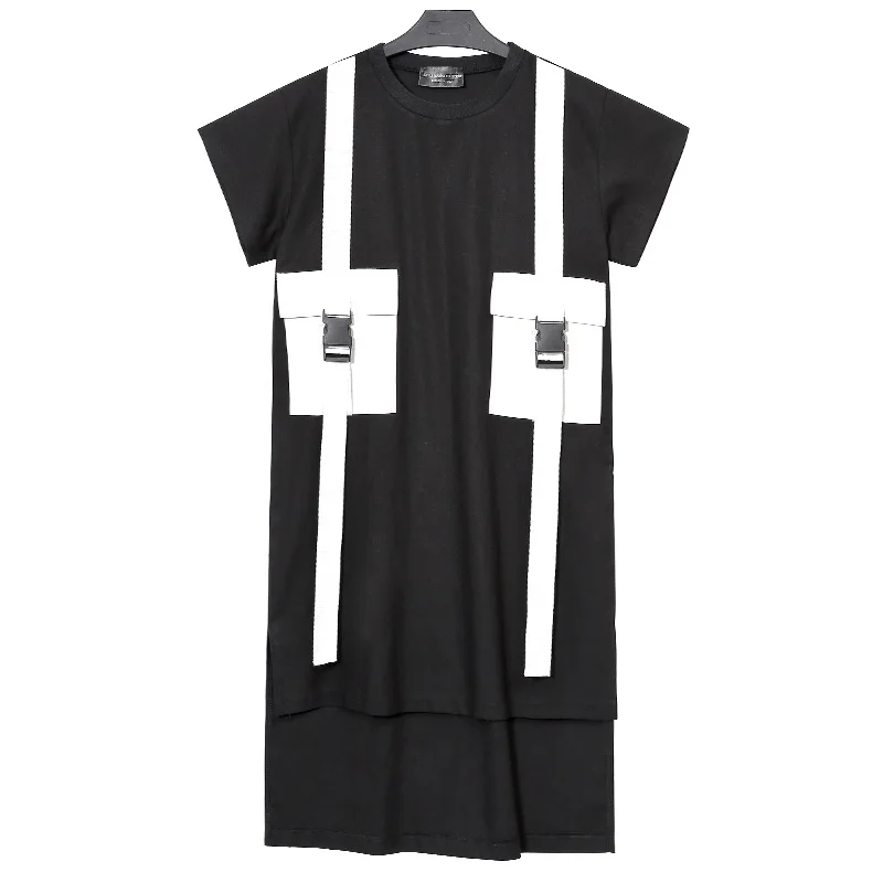 [] Biutefou Новое поступление ремни украшения лоскутные платья дамы 2017 Лето