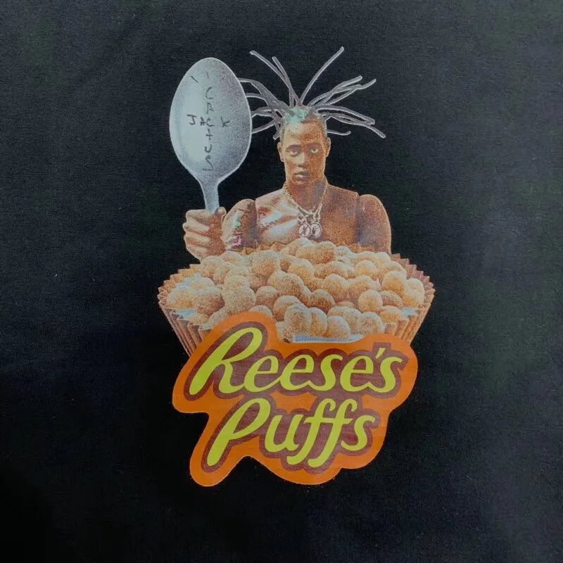 Футболка с тревисом Скоттом x R эсом футболка ограниченной серии для мужчин и