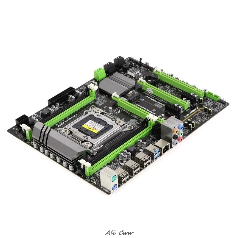 Процессор Intel X79 Turbo mouderbord LGA2011 форм-фактор ATX USB 3 0 SATA3 PCI-E NVME M.2 SSD | Компьютеры и офис